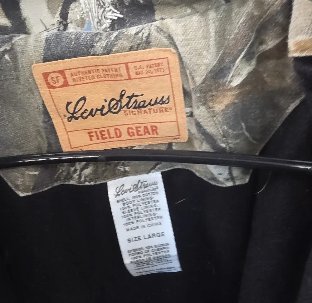 Levi's Field Gear Camouflage Jacket - Green, Brown, Black